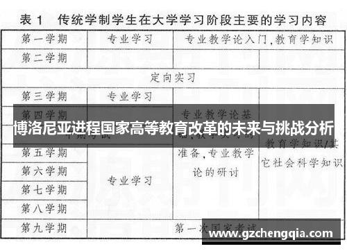 博洛尼亚进程国家高等教育改革的未来与挑战分析